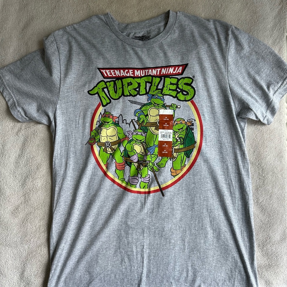 New With Tags! Teenage Mutant Ninja Turtles T-Shit | Medium